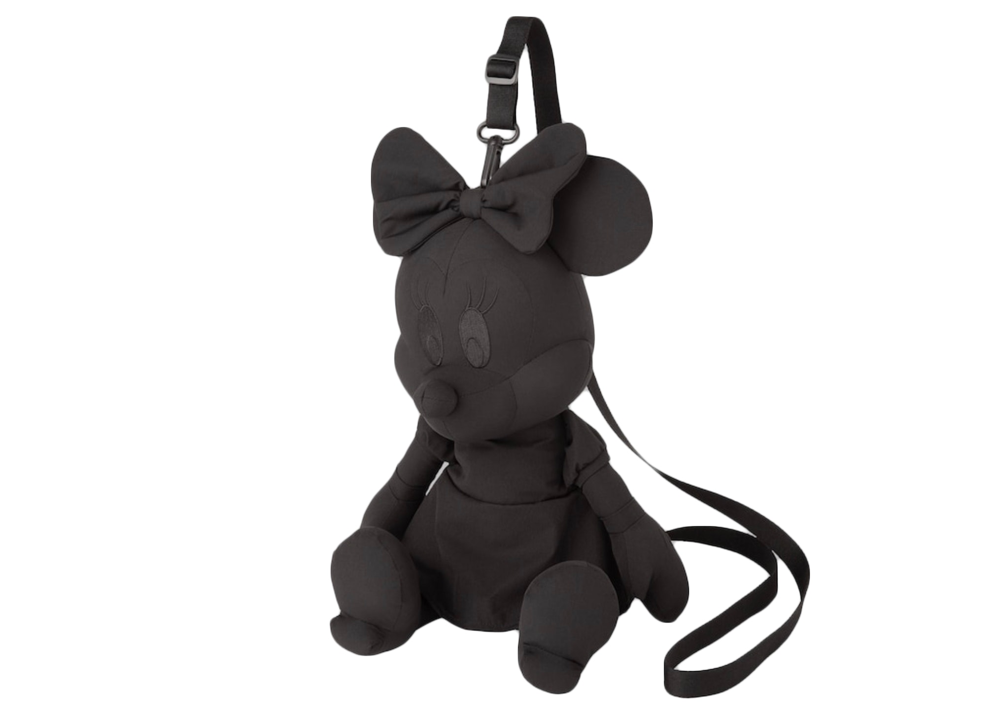 Disney Minnie Mouse Plush Bag Ambush Collaboration Black